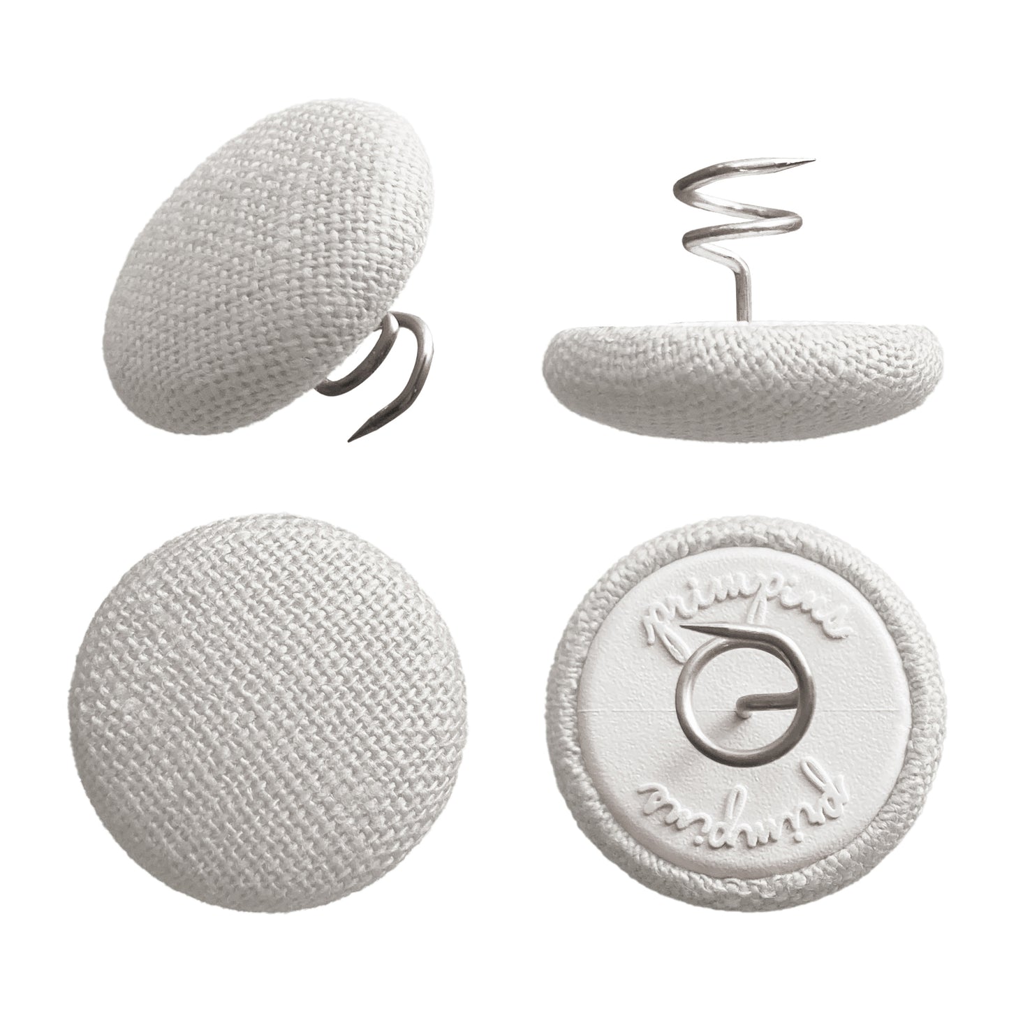 Classic Linen Short Upholstery Pins