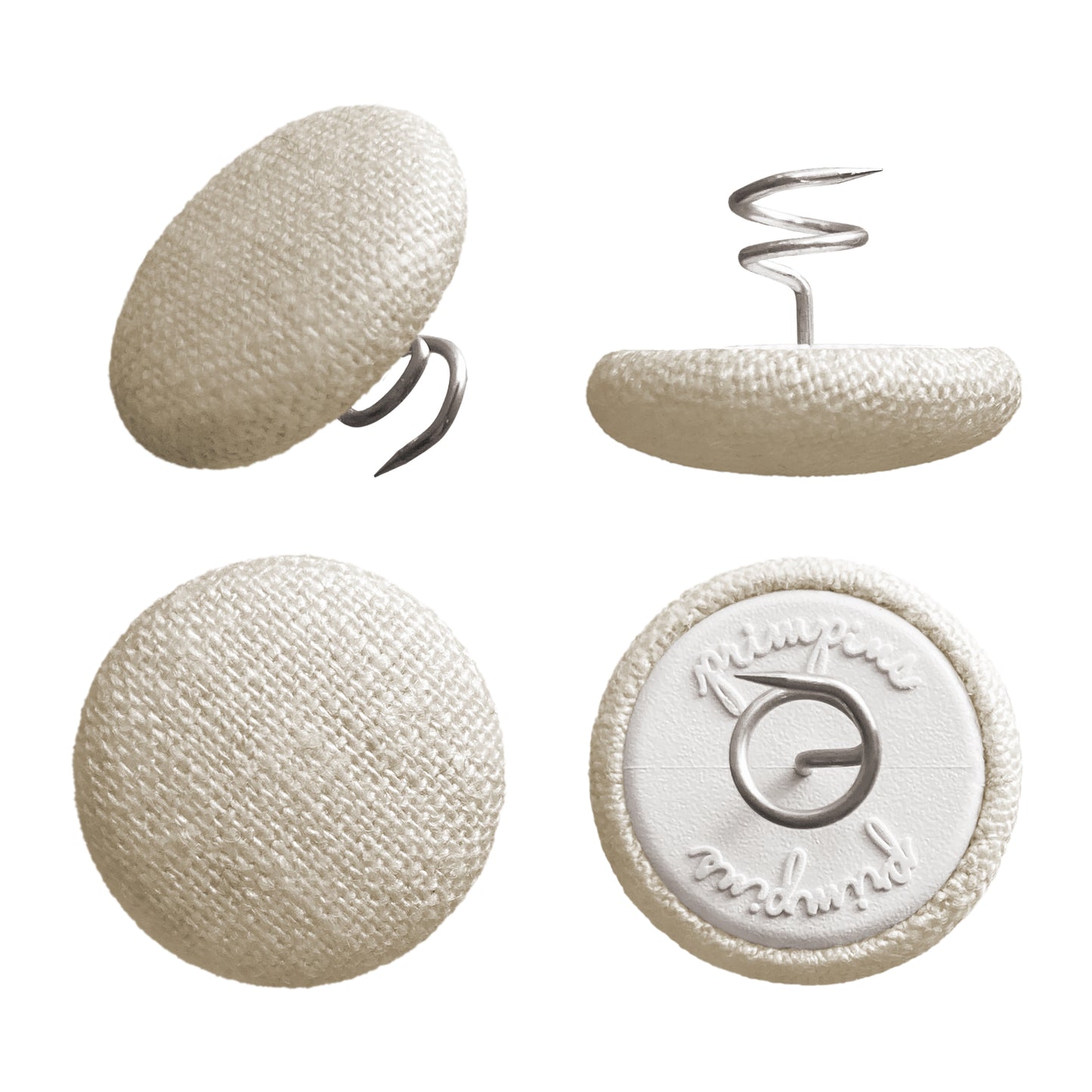 Classic Linen Short Upholstery Pins