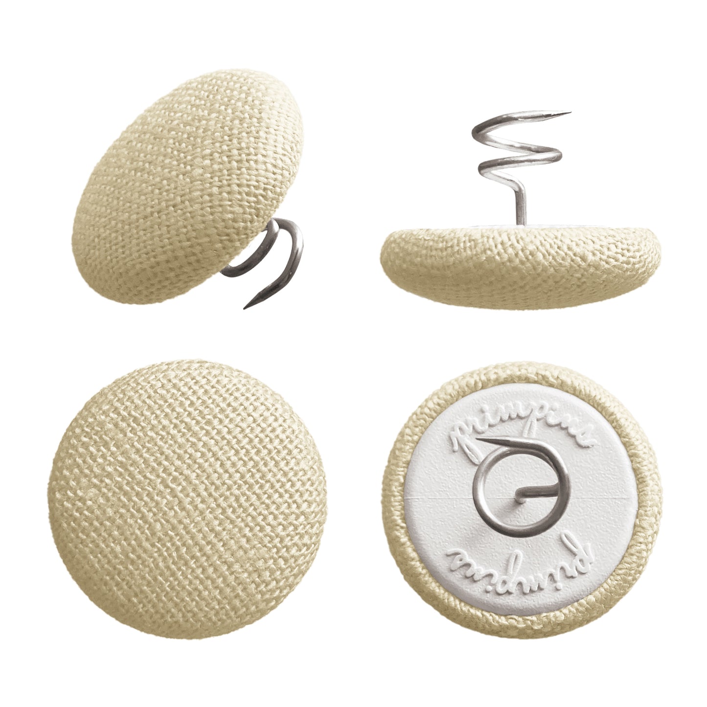 Classic Linen Short Upholstery Pins