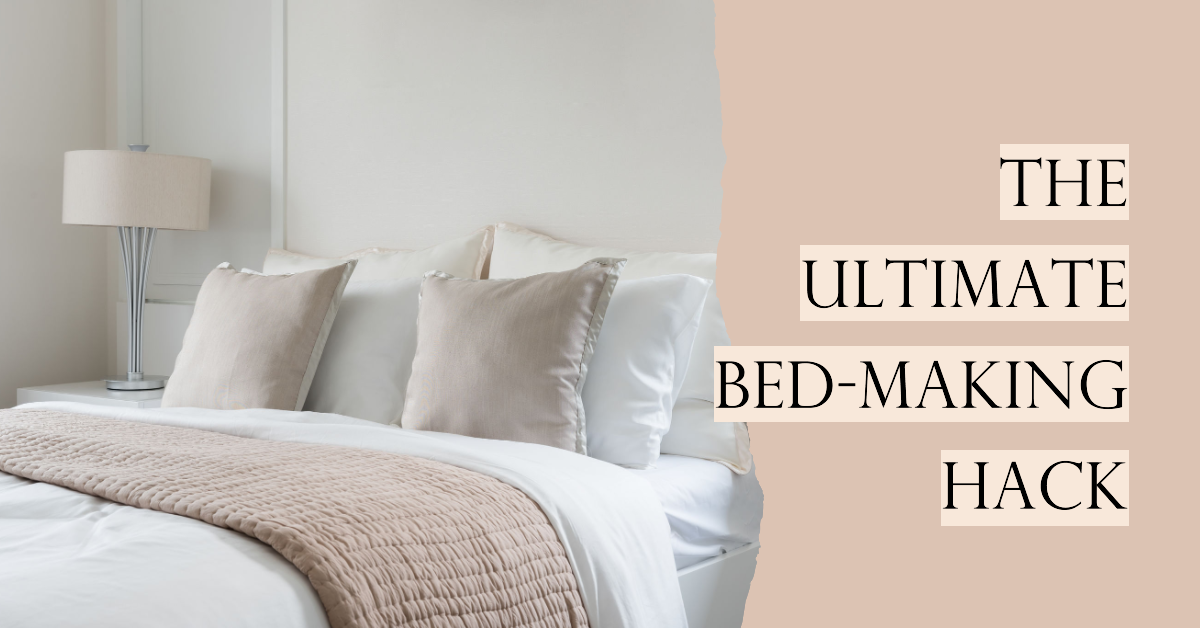 The Ultimate BedMaking Hack Triple Sheeting with Duvet Pins Primpins