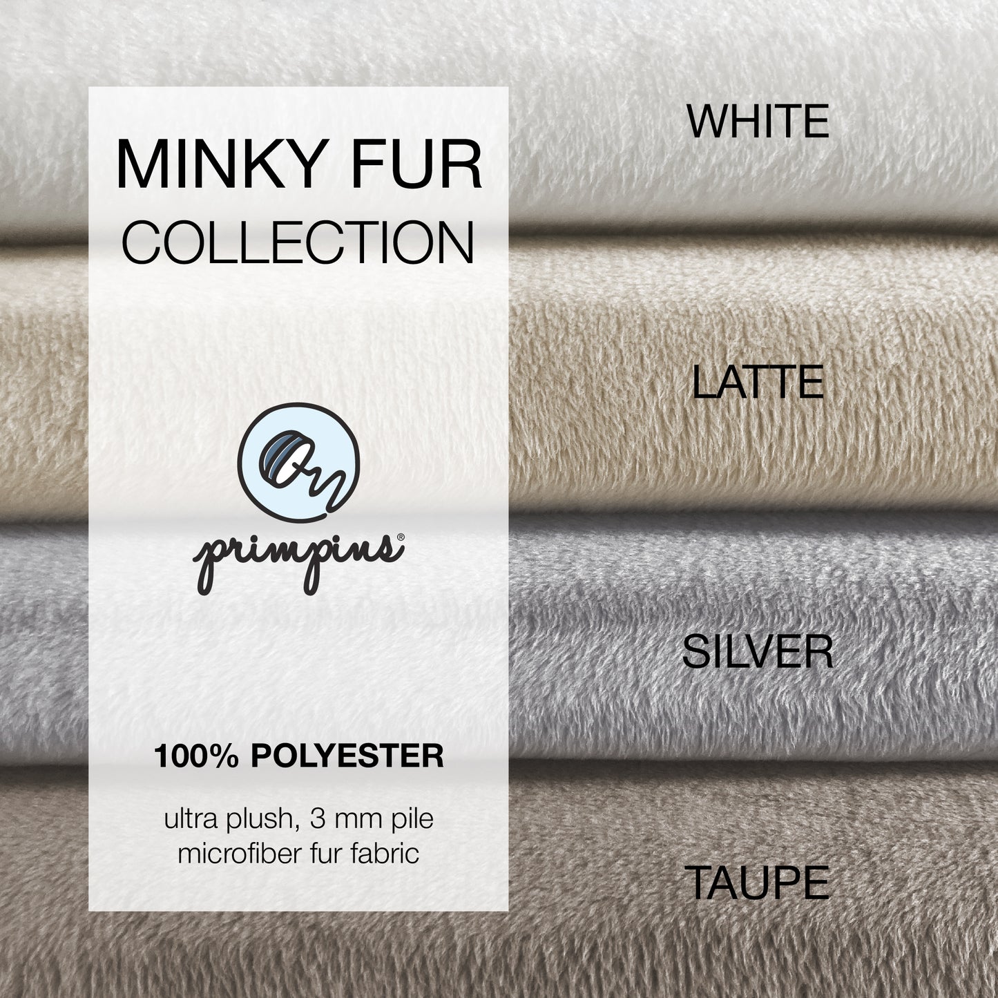 Minky Fur Duvet Pins